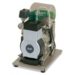 EKOM DK50 B (BS) - безмасляный компрессор для одной стоматологической установки с ресивером 4 л (50 л/мин)