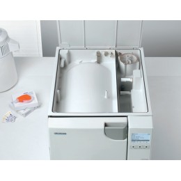 Euronda E9 Med 18 - автоматический скоростной автоклав класса B с предвакуумом и вакуумной помпой, с принтером, 18 л