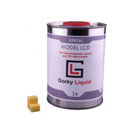 Gorky Liquid Dental Model LCD/DLP - фотополимерная смола для стоматологии, цвет персиковый, 1 кг