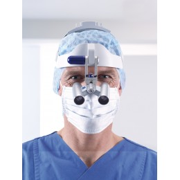 EyeMag Pro S - бинокулярные лупы на шлеме, увеличение 3.2-5x