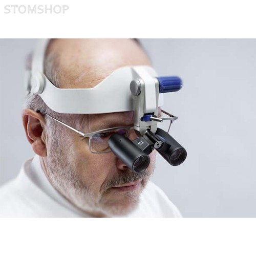 Zeiss Kopflupe KS - бинокулярные лупы на шлеме, увеличение 3.2-8.0x | Carl Zeiss (Германия)