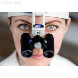 Zeiss Kopflupe KS - бинокулярные лупы на шлеме, увеличение 3.2-8.0x