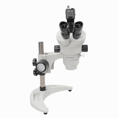 ALLTION ASM-0745 – зуботехнический стереомикроскоп с плавным увеличением 7x-45х | Alltion (Китай)