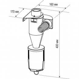 АФЦ 1.0 МИНИ - универсальный автономный фильтр-циклон в компактном исполнении
