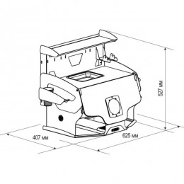 Б 5.0 МАСТЕР АРТ - универсальный многофункциональный бокс, дизайнерская линейка АРТ