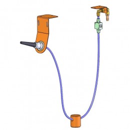 БЛОК 3.0 ПНЕВМО - пневморазветвитель на 3 выхода для подключения КУЛЕР 1.0 БМ к столам серии МАСТЕР