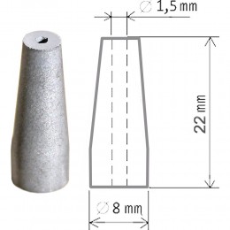 ТС 1.5 - сопло твердосплавное, диаметр 1.5 мм
