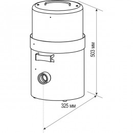 УПЗ 1.0 СТАЙЕР - пылесос для удаления отходов и очистки воздуха в зуботехнических лабораториях