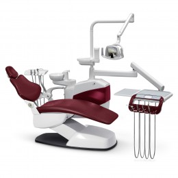 Azimut 400A Elegance MO - стоматологическая установка с нижней подачей инструментов, с двумя стульями