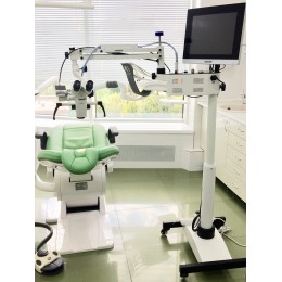 Vision 5 plus? - дентальный операционный микроскоп с 5-ти ступенчатым увеличением и HD-видеофиксацией