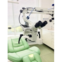 Vision 5 plus? - дентальный операционный микроскоп с 5-ти ступенчатым увеличением и HD-видеофиксацией