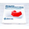 Cristal (PVC) - пластины термопластичные для вакуумформера, жесткие, 0,5 мм (20 шт.) | Bio-Art (Бразилия)