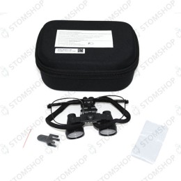 iZoom Flip-up Loupes Metal Frame - стоматологические бинокулярные лупы системы Flip-up на металлической оправе, увеличение 2.5х