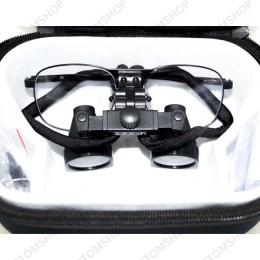 iZoom Flip-up Loupes Metal Frame - стоматологические бинокулярные лупы системы Flip-up на металлической оправе, увеличение 2.5х