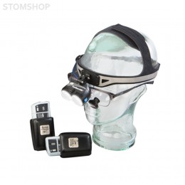 DayLite LED TwinBeam HDi - налобный светодиодный осветитель, легкий шлем-оголовье в комплекте, 140000 люкс