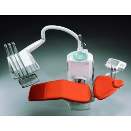 Fedesa Coral Lux - ультракомпактная стоматологическая установка с нижней/верхней подачей инструментов