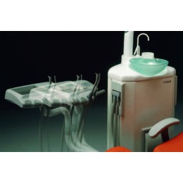 Fedesa Coral Lux - ультракомпактная стоматологическая установка с нижней/верхней подачей инструментов