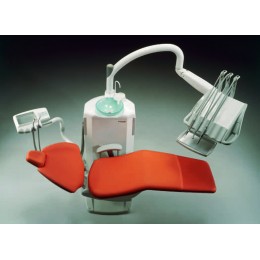 Fedesa Coral Lux - ультракомпактная стоматологическая установка с нижней/верхней подачей инструментов