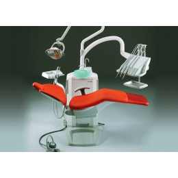 Fedesa Coral Lux - ультракомпактная стоматологическая установка с нижней/верхней подачей инструментов