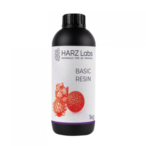 HARZ Labs Basic Resin - базовая фотополимерная смола, цвет красный, 1 кг | HARZ Labs (Россия)