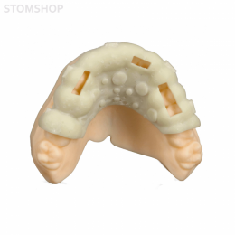 HARZ Labs Dental RO - фотополимерная смола с рентгеноконтрастным наполнителем для проведения компьютерной томографии, цвет белый, 1 кг