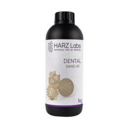 HARZ Labs Dental Sand A3 - фотополимерная смола для стоматологии, цвет А3 по шкале Вита, 1 кг