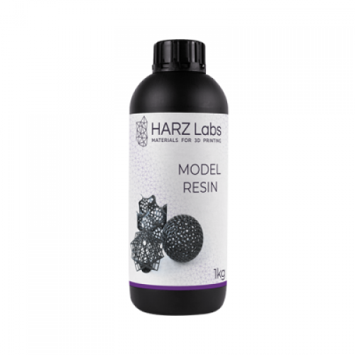 HARZ Labs Model Resin - фотополимерная смола, чёрный цвет, 1 кг | HARZ Labs (Россия)