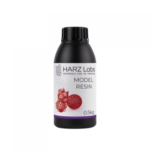 HARZ Labs Model Resin - фотополимерная смола, вишнёвый цвет, 0.5 кг | HARZ Labs (Россия)