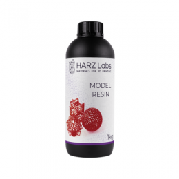 HARZ Labs Model Resin - фотополимерная смола, вишнёвый цвет, 1 кг