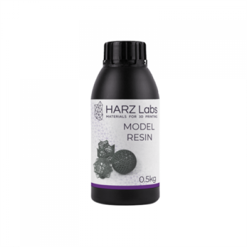 HARZ Labs Model Resin - фотополимерная смола, серый цвет, 0.5 кг | HARZ Labs (Россия)