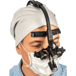 ITS-10 - бестеневой налобный осветитель, 100000 люкс