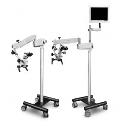 Прима Д - стоматологический операционный микроскоп с 5-ти ступенчатым увеличением и LED-подсветкой