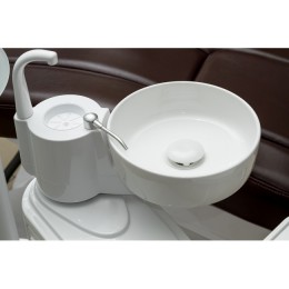 AY-A 3000 IMPLA - стоматологическая установка с нижней подачей инструментов и подкатным столом врача