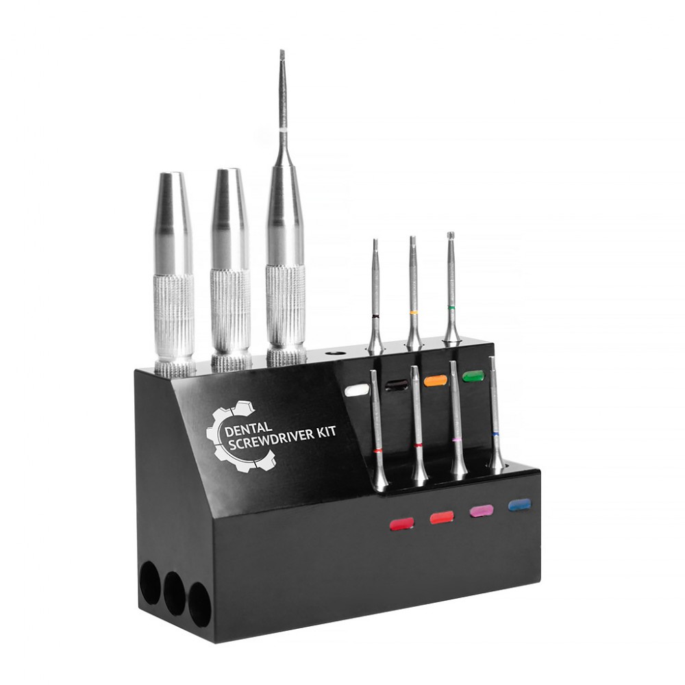 Dental Screwdriver Kit универсальный набор зуботехнических отвёрток