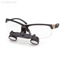 PeriOptix PeriVista FLIP-UP - универсальные бинокулярные лупы на спортивной оправе, увеличение 2.3x/2.5x/2.7x/3.0x/3.5x