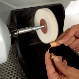 Круги складчатые (из бязи), полировальные, диаметр 100 мм, толщина 14 мм, 4 шт.