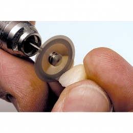 Алмазный отрезной диск TURBO-FLEX S для сепарирования керамики, диаметр 19 мм, толщина 0,15 мм