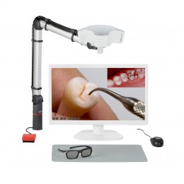EASY view 3D - стоматологический видеомикроскоп с 3D-монитором