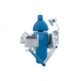 Valencia 02 - стоматологическая установка с нижней/верхней подачей инструментов