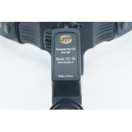 KS-05 - мощный беспроводной налобный осветитель, 50000 люкс