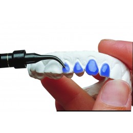 LC Block out kit - гель для создания резервуаров в каппе, 4 шприца, 20 насадок  Black Mini Tips