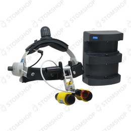 HL8200 - беспроводной налобный светодиодный осветитель в комплекте с бинокулярными лупами SLH