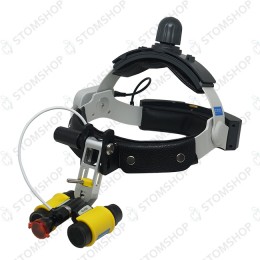 HL8200 - беспроводной налобный светодиодный осветитель в комплекте с бинокулярными лупами SLH