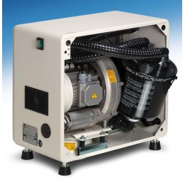 Mono-Jet Beta - вакуумная помпа для влажной аспирации для одной стоматологической установки, с сепаратором, с кожухом (1250 л/мин)