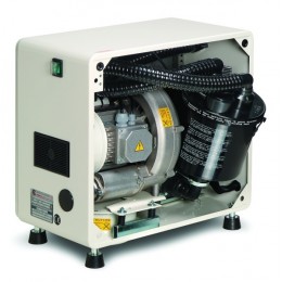 Mono-Jet Alpha - аспиратор для влажной аспирации для одной стоматологической установки, с сепаратором, с кожухом (1250 л/мин)