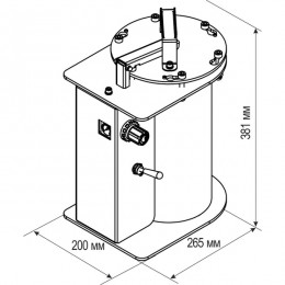 ПРЕСС 3.0 ОПОКА - аппарат для уплотнения опок давлением