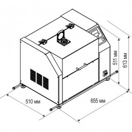 УЛП 2.0 ВУЛКАН - индукционная центробежная литейная установка